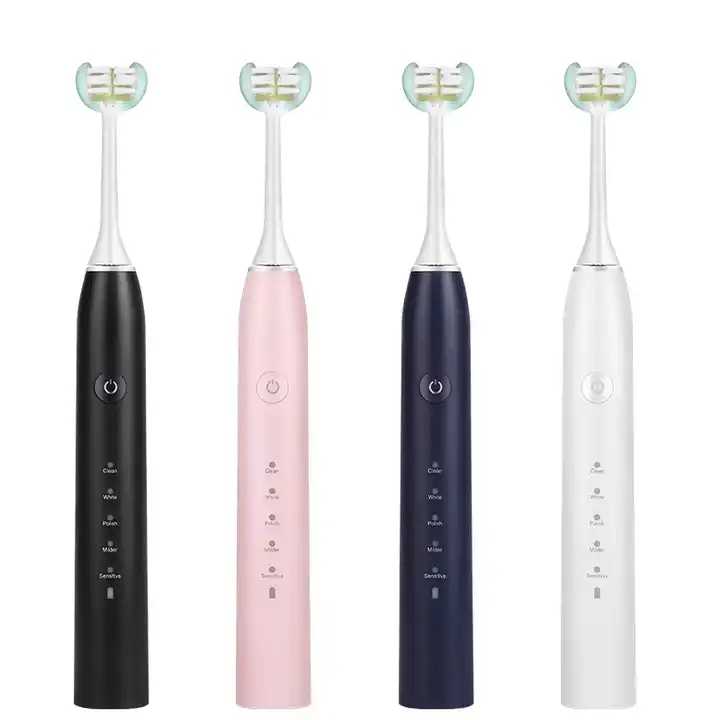 Brosse à dents sonique 3 faces – Sourire éclatant et hygiène pro