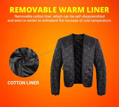 Veste de Moto Imperméable et Coupe-Vent Ghost Rider Noir-rouge